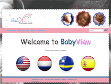 Tablet Screenshot of curacaobabyview.com